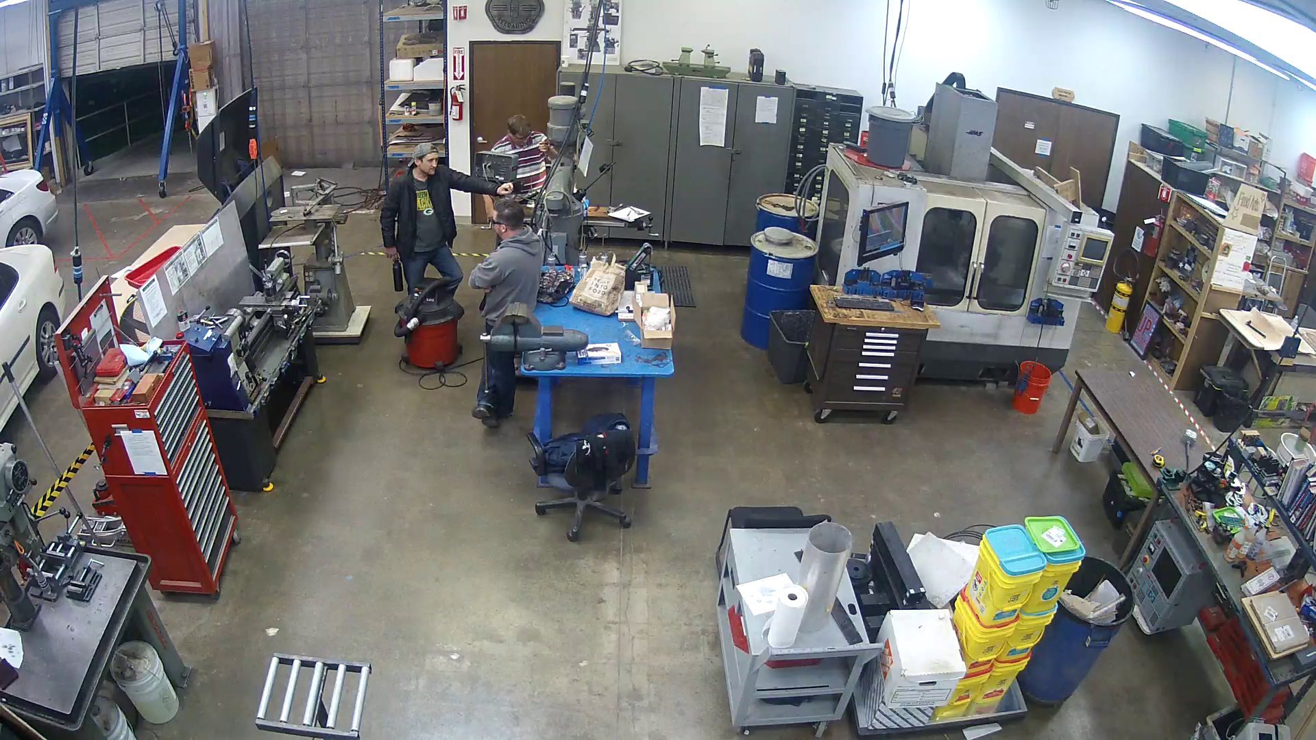 Safety Hazard & Clean Up Lathe in Machine Shop Machine Shop Dallas