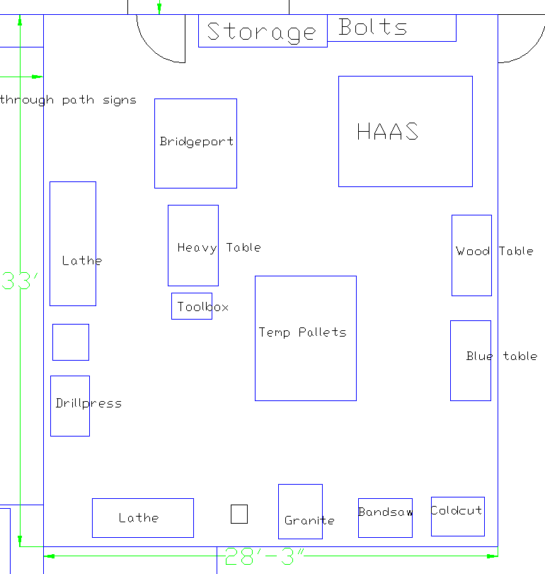 Machine Shop Layout Ideas Machine Shop Dallas Makerspace Talk