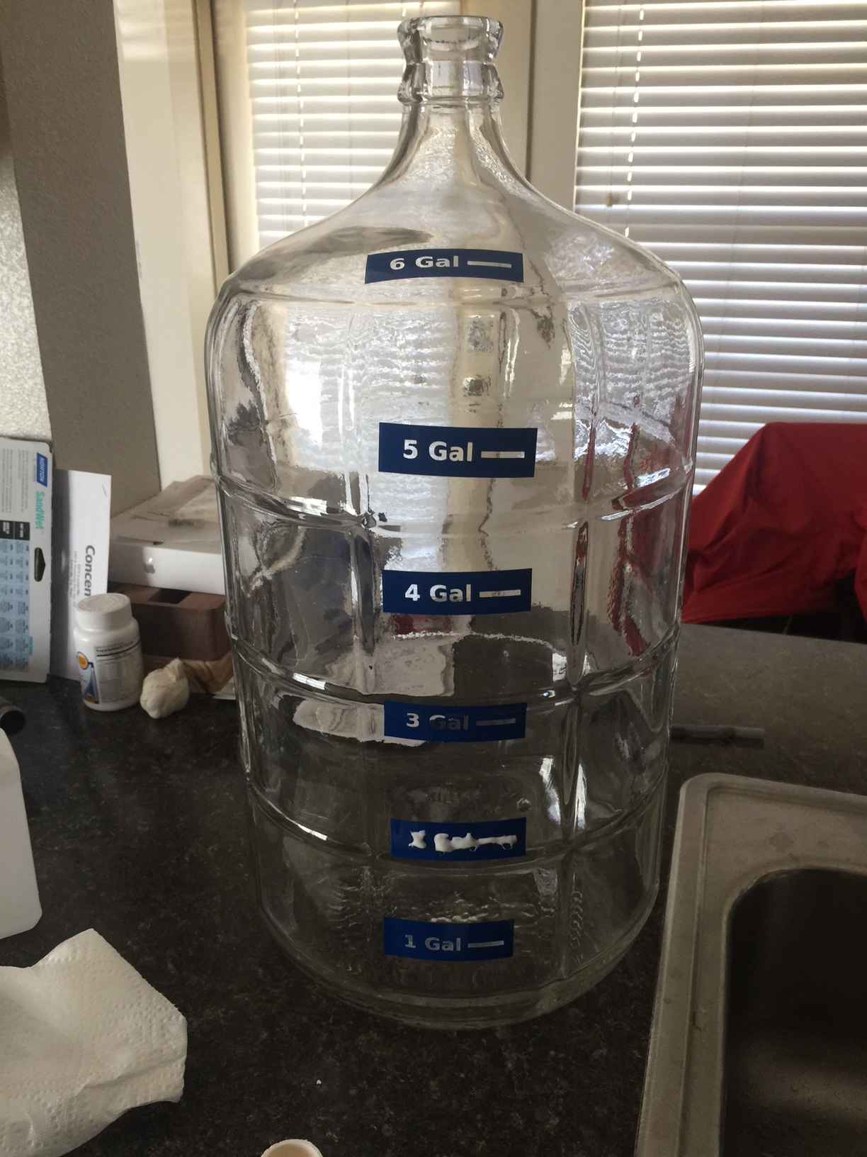 Glass Etching of my Carboys Creative Arts Dallas Makerspace Talk